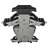 Bash Armor F/R Skid Plates (Stone Gray) for ARRMA 3S Vehicles
