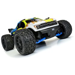 Bash Armor Front Suspension Arms (Blue) for ARRMA 3S Vehicles