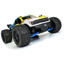 Bash Armor Front Suspension Arms (Blue) for ARRMA 3S Vehicles