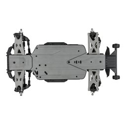 Bash Armor Front Suspension Arms (Stone Gray) for ARRMA 3S Vehicles