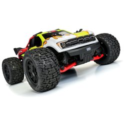 Bash Armor Rear Suspension Arms (Red) for ARRMA 3S Vehicles