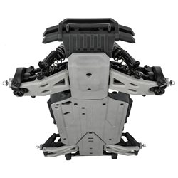 Bash Armor Rear Suspension Arms (Stone Gray) for ARRMA 3S Vehicles