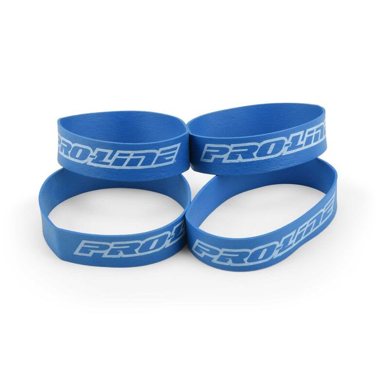 Pro-Line Tire Rubber Bands, Blue (4)