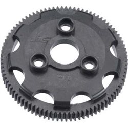 JConcepts - 48 pitch, 90T, SS Machined Spur Gear - fits Traxxas Slash, E-Rustler, E-Stampede