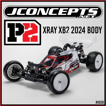 P2 - XRAY XB2 2024 w/carpet | turf | dirt wing, light-weight