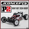 P2 - XRAY XB2 2024 w/carpet | turf | dirt wing, light-weight