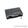 JConcepts hardware storage box, black / smoke gray (~8" x 5.50" x 1.5") JConcepts hardware storage box, black / smoke gray (~8" x 5.50" x 1.5")