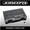 JConcepts hardware storage box, black / smoke gray (~8" x 5.50" x 1.5") JConcepts hardware storage box, black / smoke gray (~8" x 5.50" x 1.5")