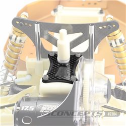 JConcepts - RC10 Classic 2.5mm Carbon Fiber transmission brace (6 gear)