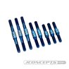 JConcepts - RC10 Classic Fin titanium turnbuckle set - burnt blue, 8pc.  JConcepts - RC10 Classic Fin titanium turnbuckle set - burnt blue, 8pc.