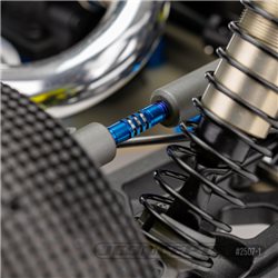 RC8B4.1 Fin Titanium turnbuckle set - burnt blue, 5pc. 