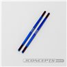 JConcepts - Tekno NT48 2.0 Fin optional Titanium turnbuckle 4x106mm, burnt blue - 2pc JConcepts - Tekno NT48 2.0 Fin optional Titanium turnbuckle 4x106mm, burnt blue - 2pc