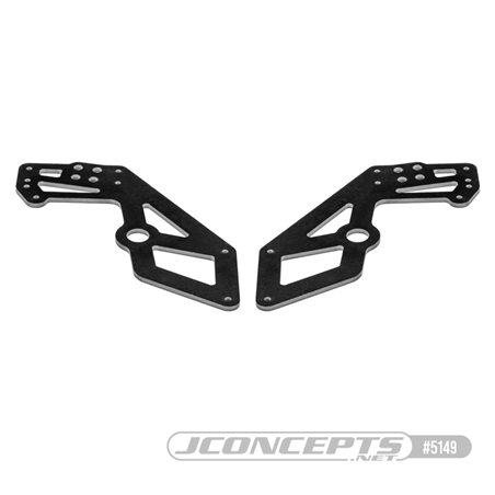 JConcepts - LMT front shock tower, 2pc. (Fits - LOS241050 mounts to adapt, 0486 Ford Aerostar body)