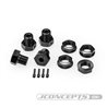 JConcepts - 17mm hex axle kit for Losi LMT, black - 4pc.  JConcepts - 17mm hex axle kit for Losi LMT, black - 4pc.