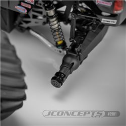 JConcepts - 17mm hex axle kit for Losi LMT, black - 4pc. 