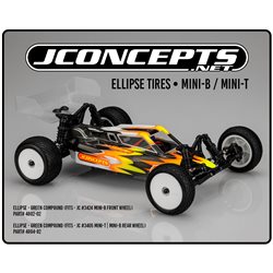 Ellipse - green compound (Fits - JC 3405 Mini-T | Mini-B rear wheel)
