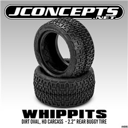Whippits - green compound - Dirt Oval, HD carcass (Fits - 2.2" rear buggy wheel)