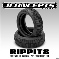 Rippits - blue compound - Dirt Oval, HD carcass (Fits - 2.2" front buggy wheel)