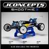 Smoothie 3 - green compound - pre-mounted on 3353Y wheels (4wd 2.2" front tire) Smoothie 3 - green compound - pre-mounted on 3353Y wheels (4wd 2.2" front tire)