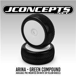 Arina - green compound, pre-mounted on 3357W wheels