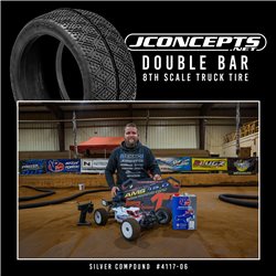Double Bar - blue compound (Fits - 4.0" 1/8th truck wheel)