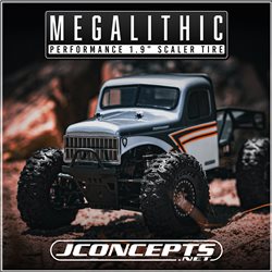 Megalithic - green compound - performance 1.9" scaler tire (4.75in OD)