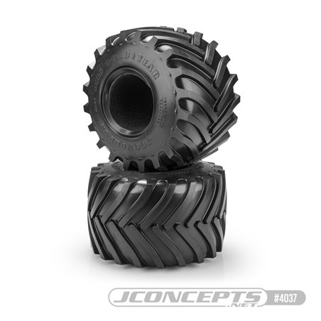 Golden 73's - Monster Truck tire - blue compound (Fits - 3439 3.2 x 3.6" MT wheel)