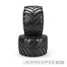 Golden 73's - Monster Truck tire - blue compound (Fits - 3439 3.2 x 3.6" MT wheel)