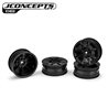 Pioneer - RC10B7 | RC10B7D 2.2" 2wd buggy front wheel (stealth black) - 4pc (Industry standard fit) Pioneer - RC10B7 | RC10B7D 2.2" 2wd buggy front wheel (stealth black) - 4pc (Industry standard fit)