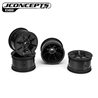 Pioneer - RC10B7 | RC10B7D 2.2" 2wd | 4wd buggy rear wheel (stealth black) - 4pc (industry standard fit) Pioneer - RC10B7 | RC10B7D 2.2" 2wd | 4wd buggy rear wheel (stealth black) - 4pc (industry standard fit)