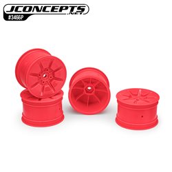 Pioneer - RC10B7 | RC10B7D 2.2" 2wd | 4wd buggy rear wheel (retro pink) - 4pc (industry standard fit)