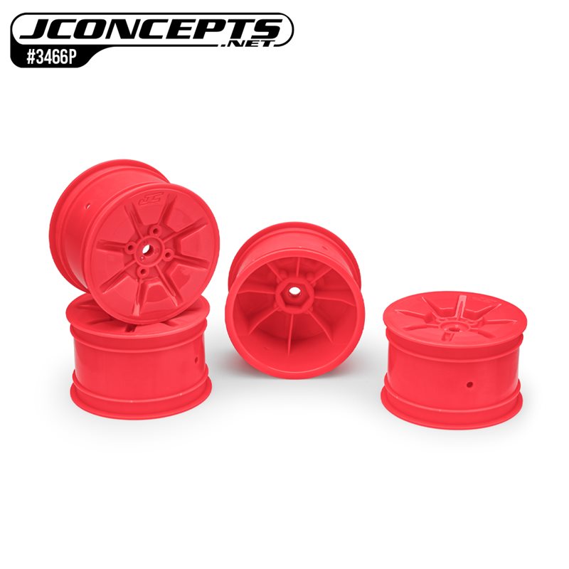 Pioneer - RC10B7 | RC10B7D 2.2" 2wd | 4wd buggy rear wheel (retro pink) - 4pc (industry standard fit) Pioneer - RC10B7 | RC10B7D 2.2" 2wd | 4wd buggy rear wheel (retro pink) - 4pc (industry standard fit)