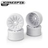 Pioneer - 1:8th truck wheel, 4.0" - white, 4pc