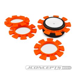 JConcepts - Satellite tire gluing rubber bands - orange - fits 1/10th, SCT and 1/8th buggy