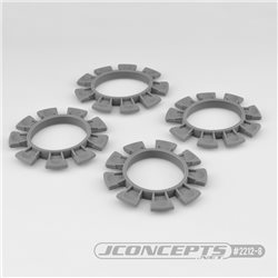 JConcepts - Satellite tire gluing rubber bands - gray - fits 1/10th, SCT and 1/8th buggy