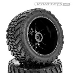 Switchback - platinum compound (pre-mounted on 3456 Shuttle wheel for Traxxas Rustler / Rustler 4x4)