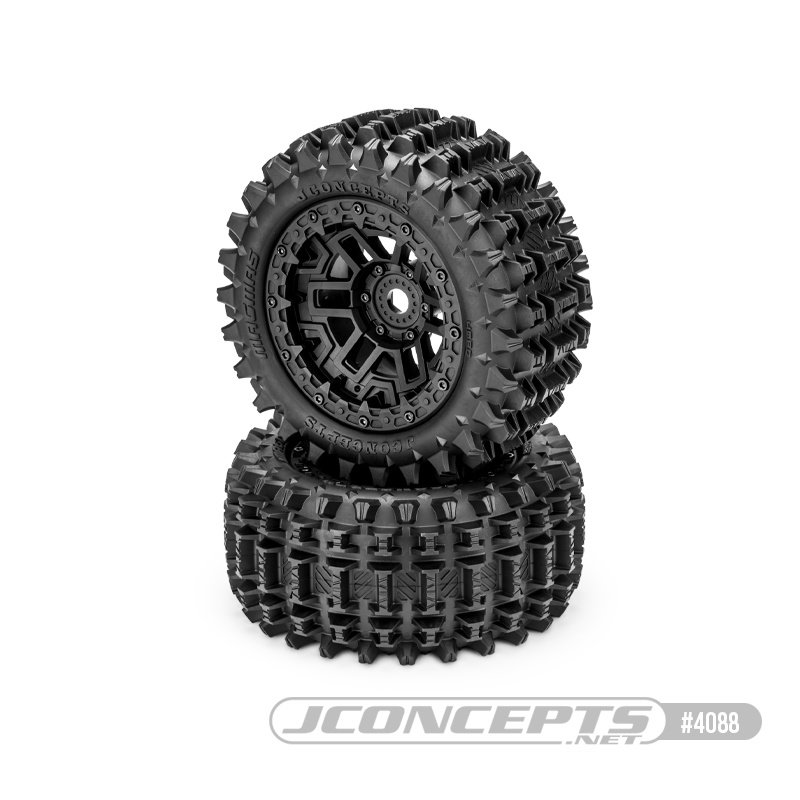 Magma - pre-mounted on JC 3450B wheels (Fits - Traxxas Sledge / Kraton 6s) Magma - pre-mounted on JC 3450B wheels (Fits - Traxxas Sledge / Kraton 6s)