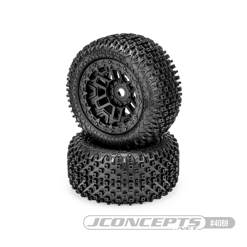 Choppers - pre-mounted on JC 3450B wheels (Fits - Traxxas Sledge / Kraton 6s) Choppers - pre-mounted on JC 3450B wheels (Fits - Traxxas Sledge / Kraton 6s)