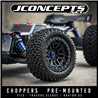 Choppers - pre-mounted on JC 3450B wheels (Fits - Traxxas Sledge / Kraton 6s) Choppers - pre-mounted on JC 3450B wheels (Fits - Traxxas Sledge / Kraton 6s)
