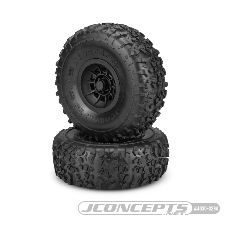 Landmines 2.9" - SCX6 tire, green compound - pre-mounted for SCX6 on 3436B Hazard wheels Landmines 2.9" - SCX6 tire, green compound - pre-mounted for SCX6 on 3436B Hazard wheels