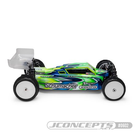 F2 - Schumacher Cat L1R body w/ carpet | turf | dirt wing, light-weight