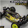 F2 - RC10B7 body w/carpet | turf | dirt wing, light-weight