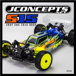 S15 - XRAY XB4 2024 w/carpet | turf | dirt wing, light-weight