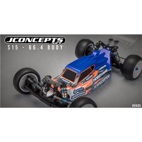 S15 - B6.4 body w/carpet | turf | dirt wing, light-weight