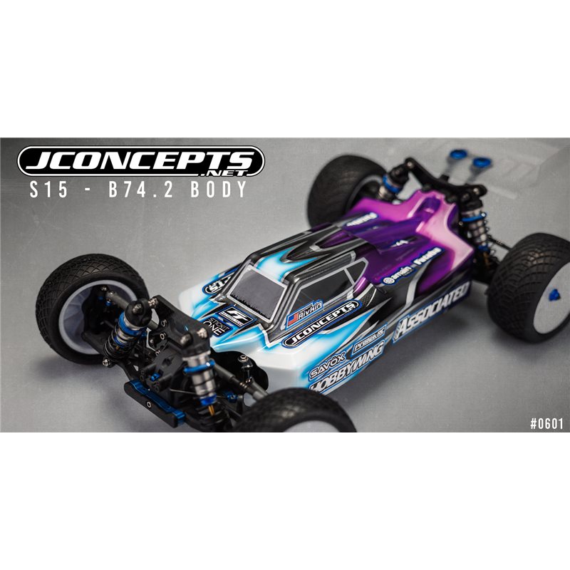 S15 - B74.2 body w/ carpet | turf | dirt wing, light-weight S15 - B74.2 body w/ carpet | turf | dirt wing, light-weight