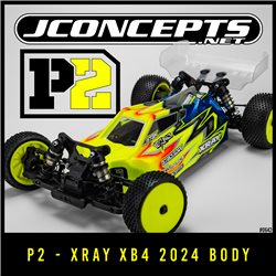 P2 - XRAY XB4 2024 w/carpet | turf | dirt wing, light-weight