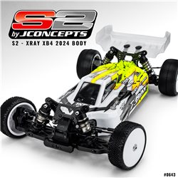 S2 - XRAY XB4 2024 w/carpet | turf | dirt wing, light-weight
