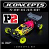 P2 - XRAY XB2 2025 body w/ carpet | turf | dirt wing, light-weight P2 - XRAY XB2 2025 body w/ carpet | turf | dirt wing, light-weight