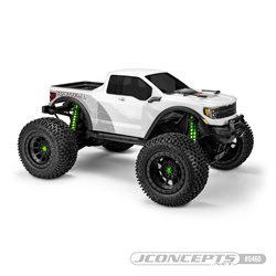 2023 Ford Raptor, pre-cut (Fits - Traxxas X-Maxx, requires JC 5131 body mount assembly)