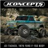 JCI Tucked, 1979 Ford F-150 body, pre-cut (Fits - Traxxas TRX-4 Sport, Enduro, Axial, Vanquish 12.3" wheelbase) JCI Tucked, 1979 Ford F-150 body, pre-cut (Fits - Traxxas TRX-4 Sport, Enduro, Axial, Vanquish 12.3" wheelbase)